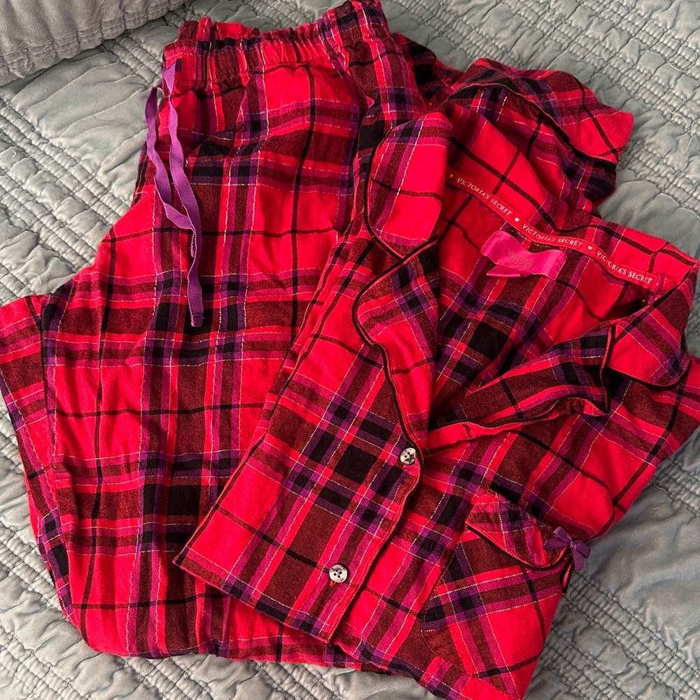 Victoria’s Secret Plaid Pajamas